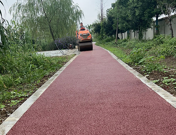 彩色沥青路面做法及施工流程